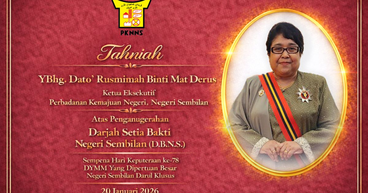 Penganugerahan Darjah Setia Bakti Negeri Sembilan (DBNS)
